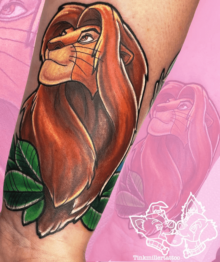 The Lion King Tattoo Portrait