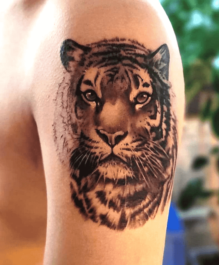 Tiger Tattoo Figure