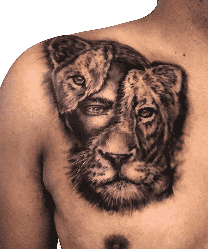 Tiger Tattoo Photograph