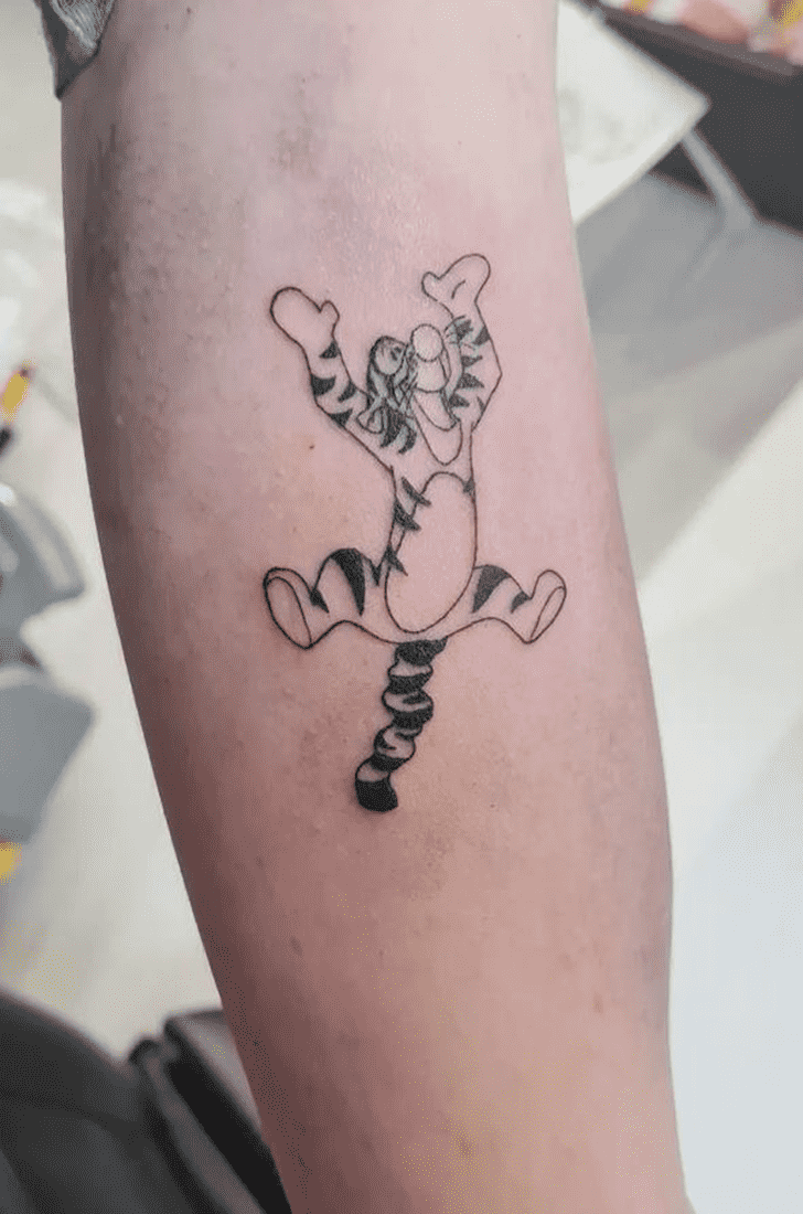 Tigger Tattoo Design Image