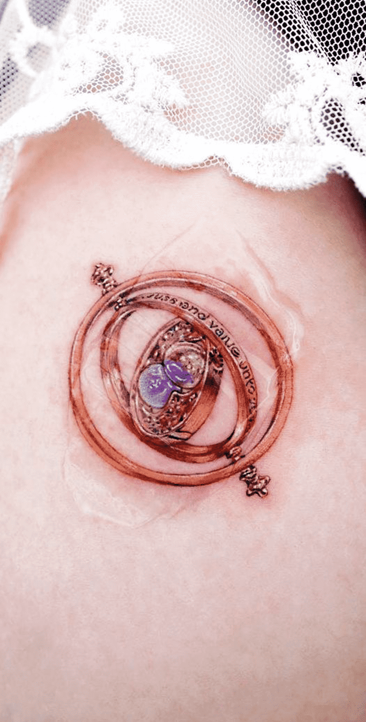 Time Turner Tattoo Picture