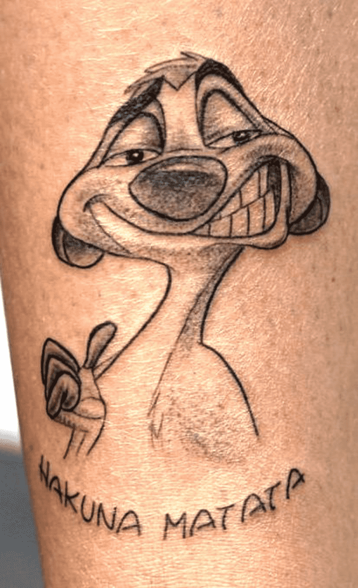 Timon Tattoo Portrait