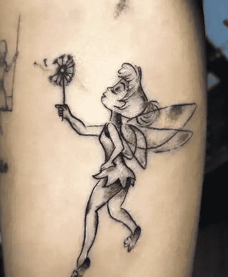 Tinkerbell Tattoo Figure