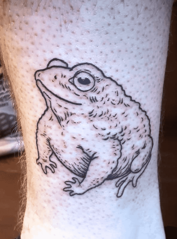 Toad Tattoo Shot