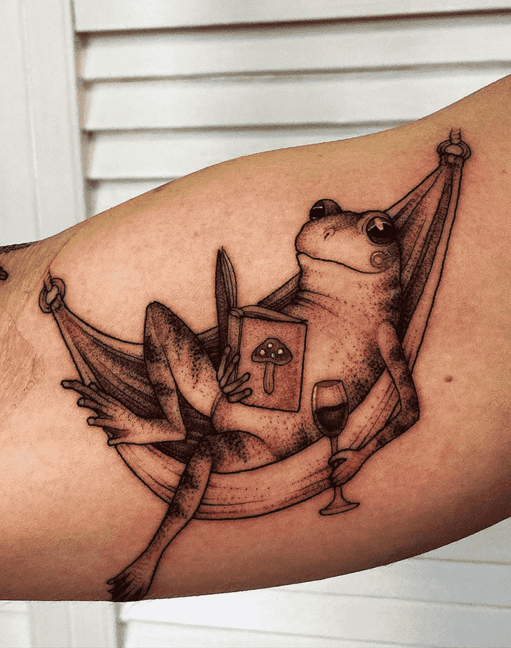 Toad Tattoo Design Image