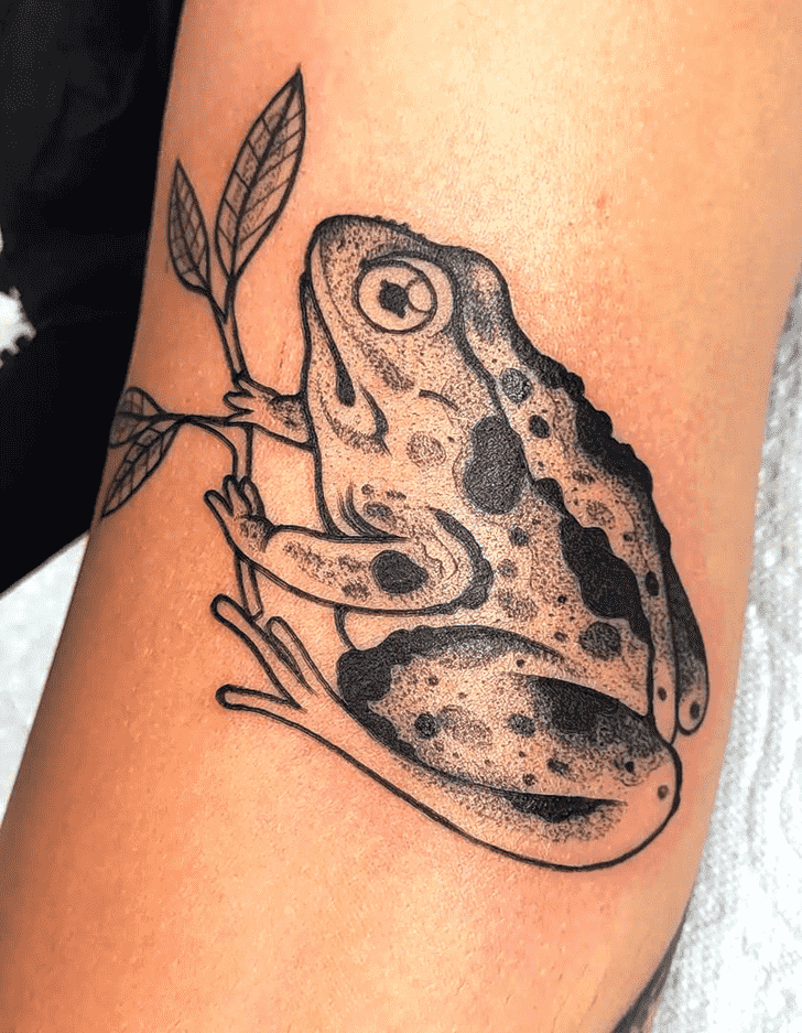 Toad Tattoo Figure