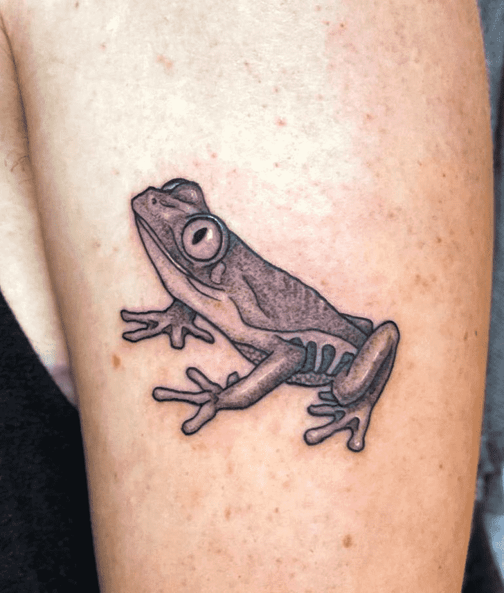 Toad Tattoo Portrait