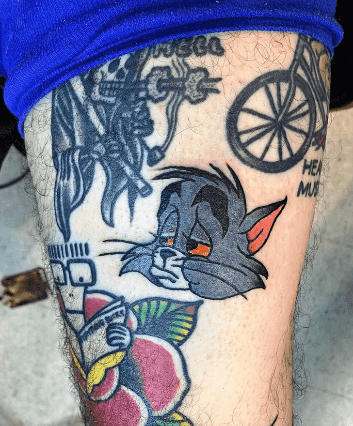 Tom and Jerry Tattoo Shot