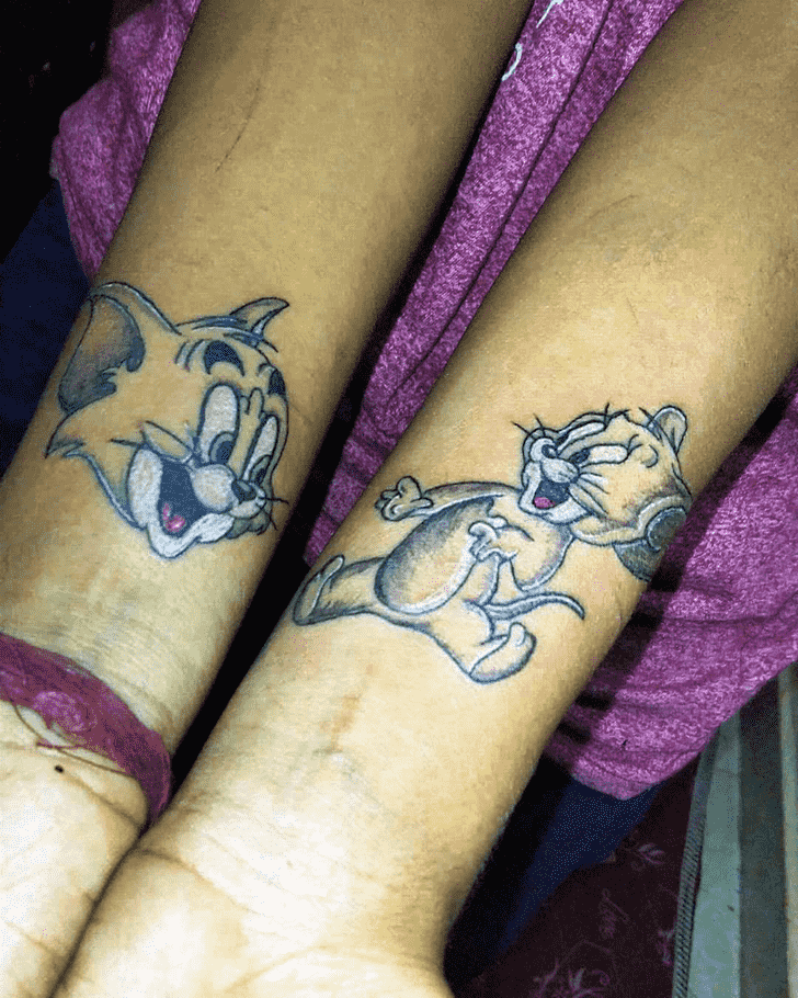 Tom and Jerry Tattoo Figure