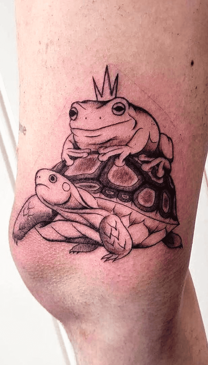 Tortoise Tattoo Portrait