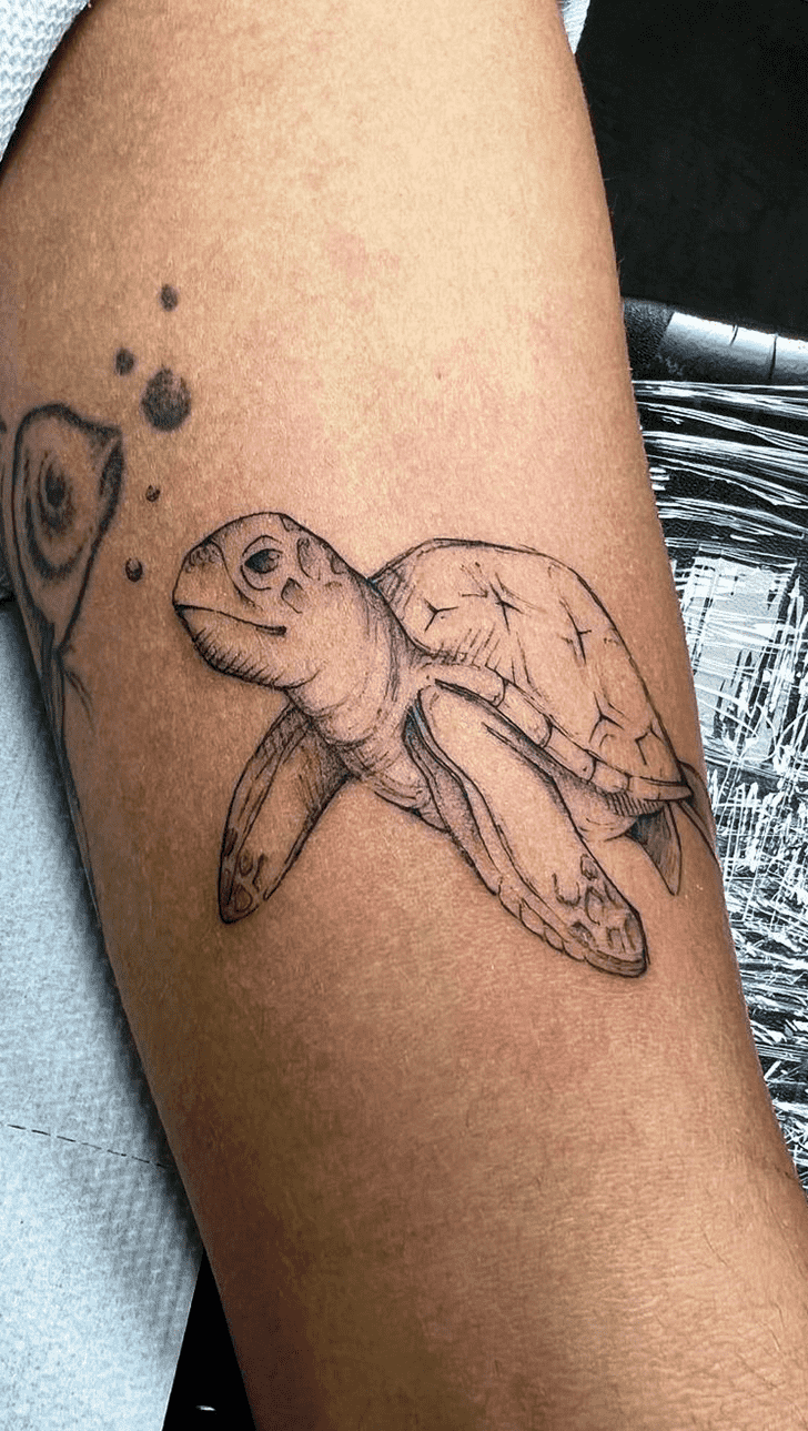Tortoise Tattoo Photograph