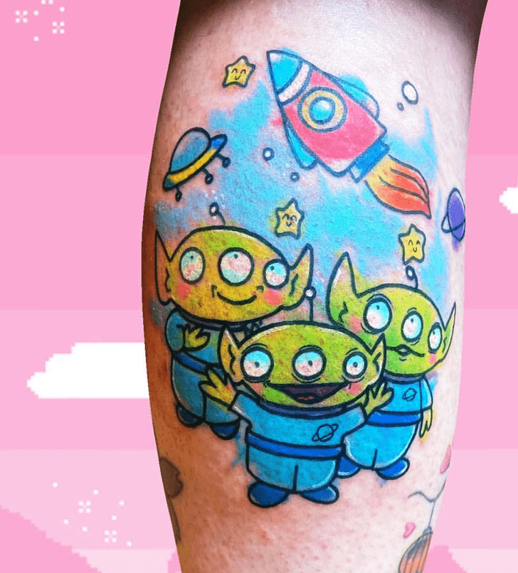 Toy Story Tattoo Photograph