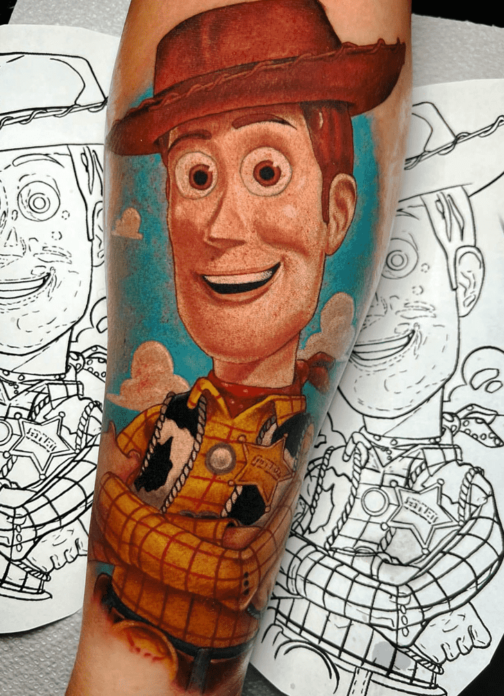 Toy Story Tattoo Photograph