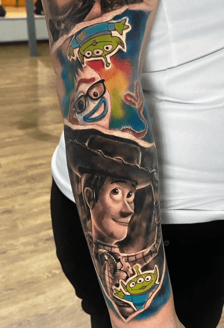 Toy Story Tattoo Snapshot