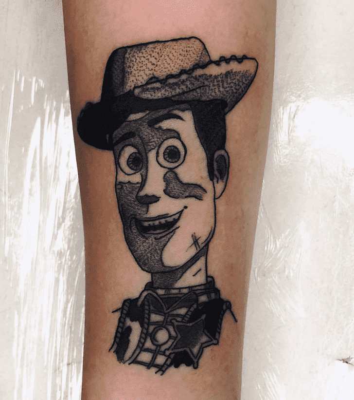 Toy Story Tattoo Portrait