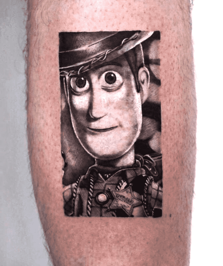 Toy Story Tattoo Shot