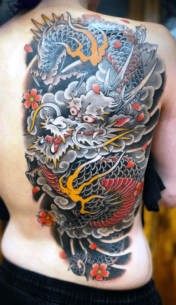 Traditional Japanese Tattoo Design Image