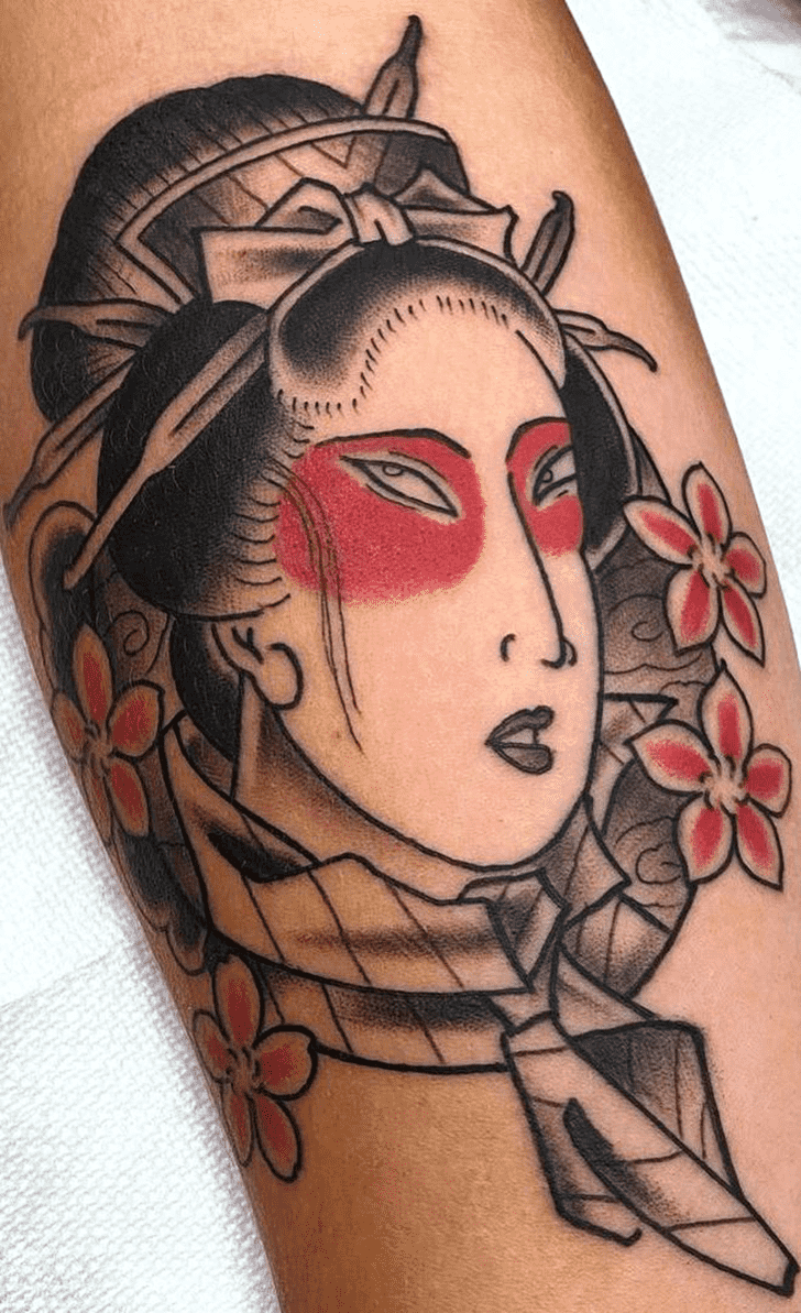 Traditional Japanese Tattoo Figure