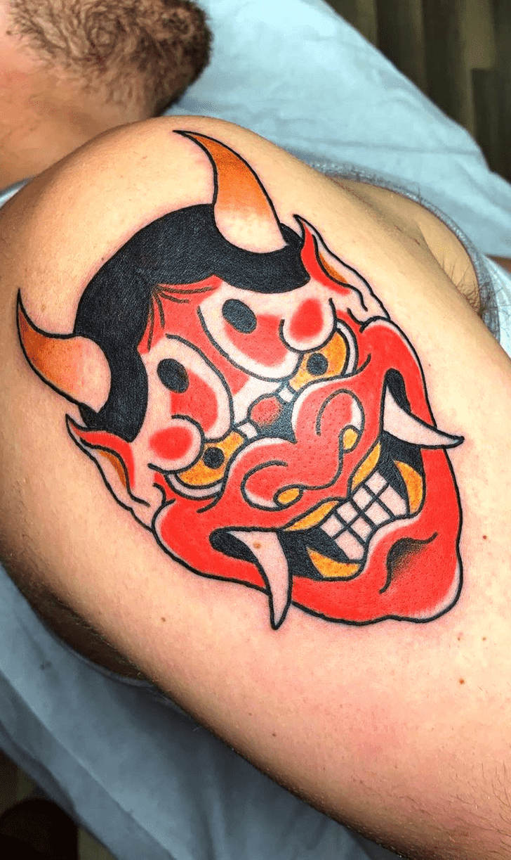 Traditional Japanese Tattoo Shot