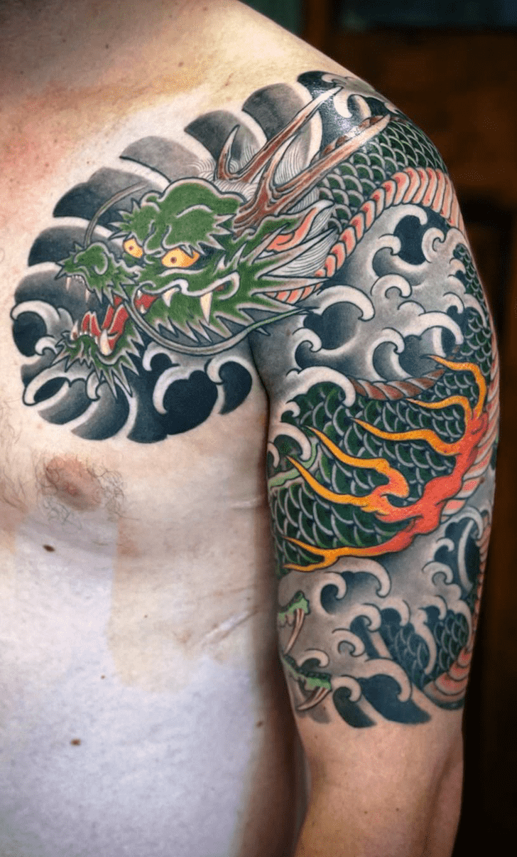 Traditional Japanese Tattoo Snapshot