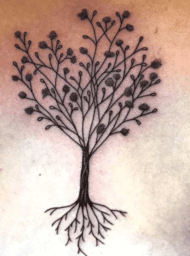 Tree Tattoo Figure