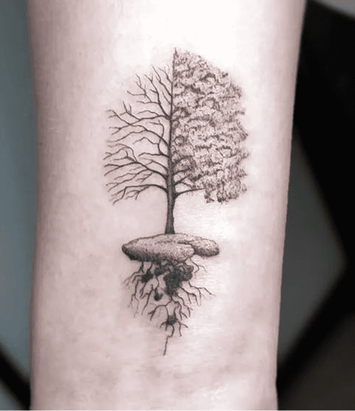 Tree Tattoo Portrait