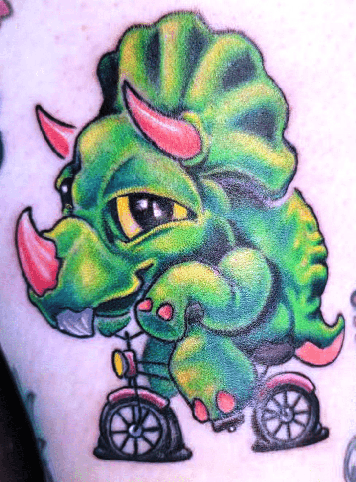 Triceratops Tattoo Design Image