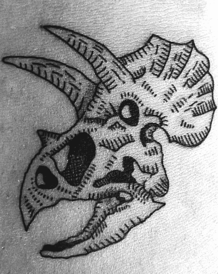 Triceratops Tattoo Photos