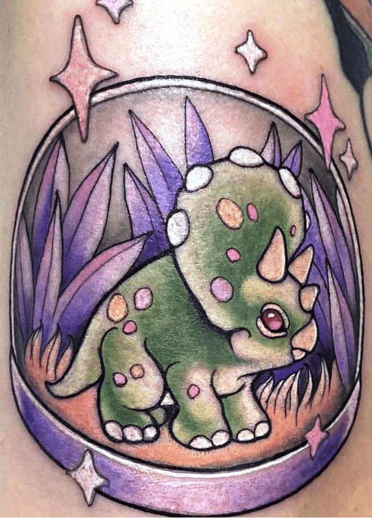 Triceratops Tattoo Picture
