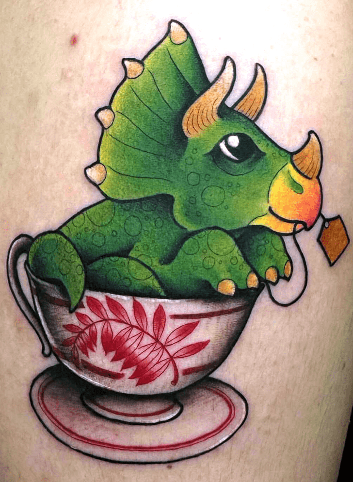 Triceratops Tattoo Photo