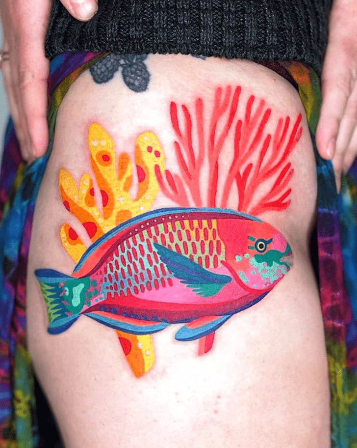 Tropical Fish Tattoo Snapshot