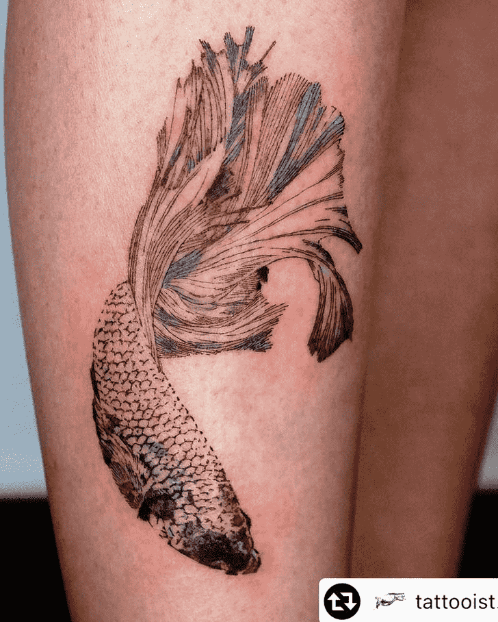 Tropical Fish Tattoo Photos