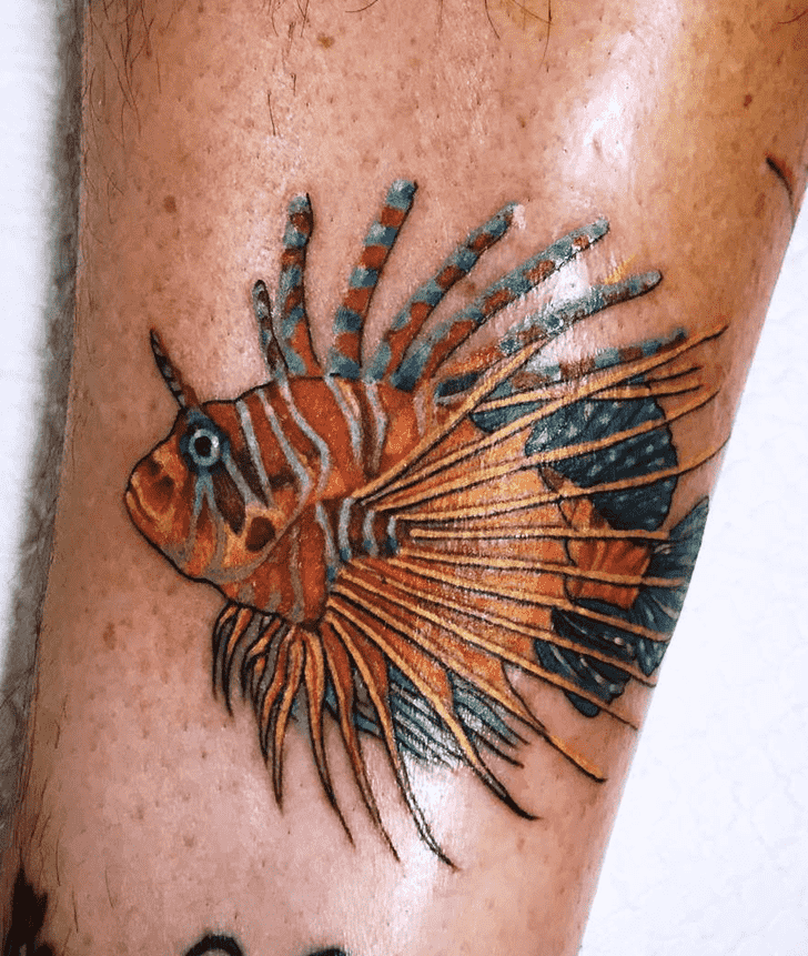 Tropical Fish Tattoo Figure