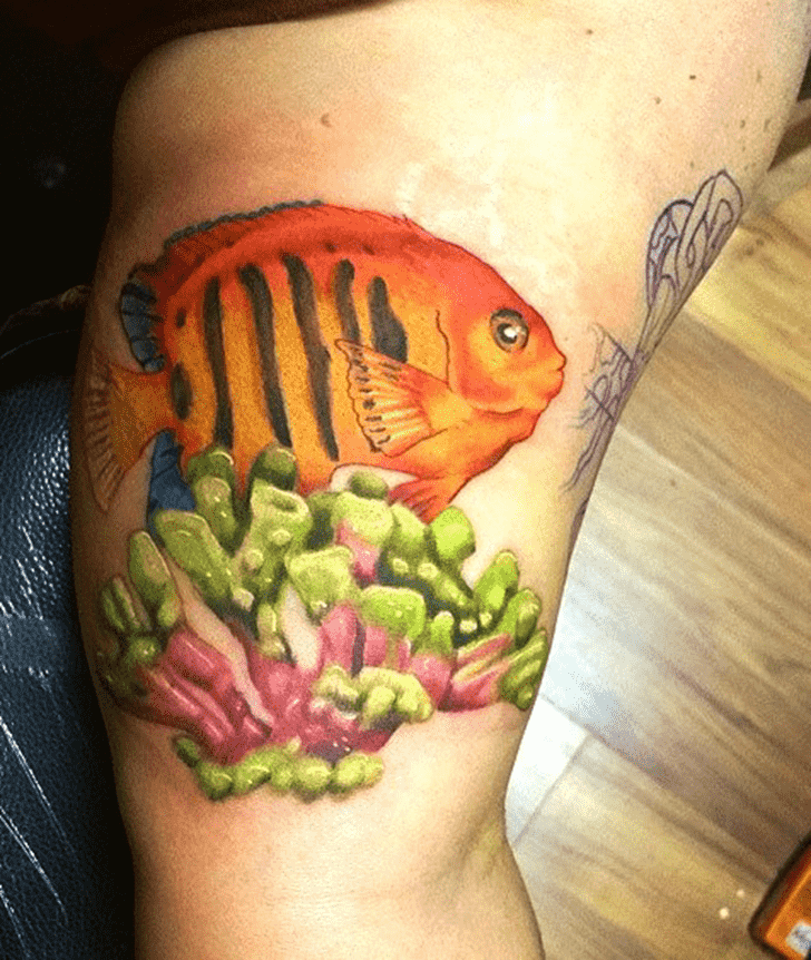 Tropical Fish Tattoo Photo