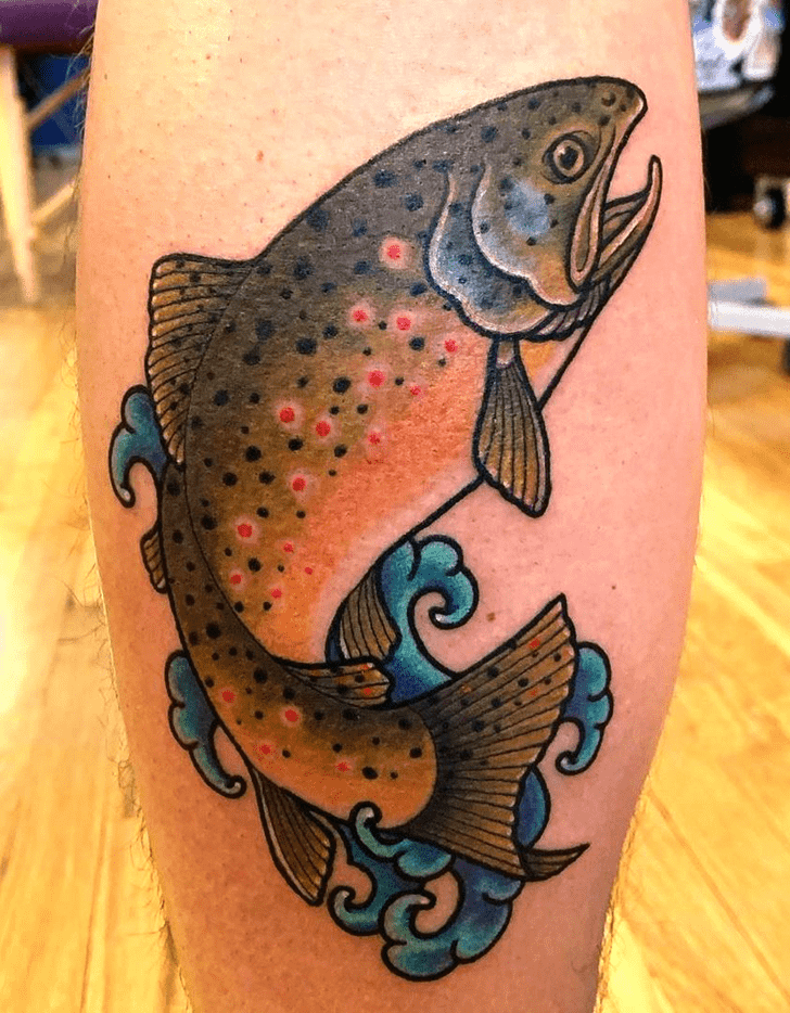 Trout Tattoo Ink
