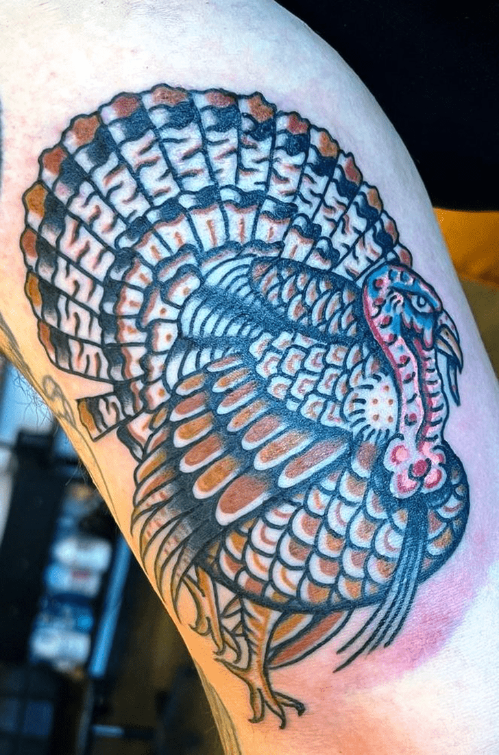 Turkeyday Tattoo Design Image