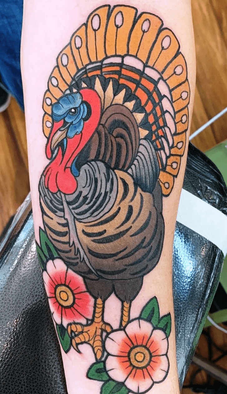 Turkeyday Tattoo Figure