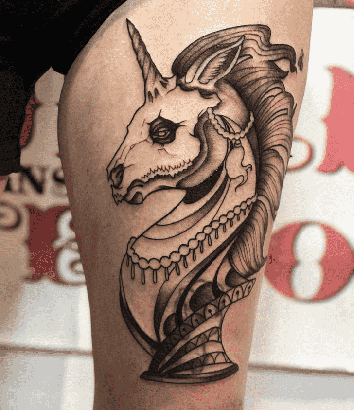 Unicorn Tattoo Shot