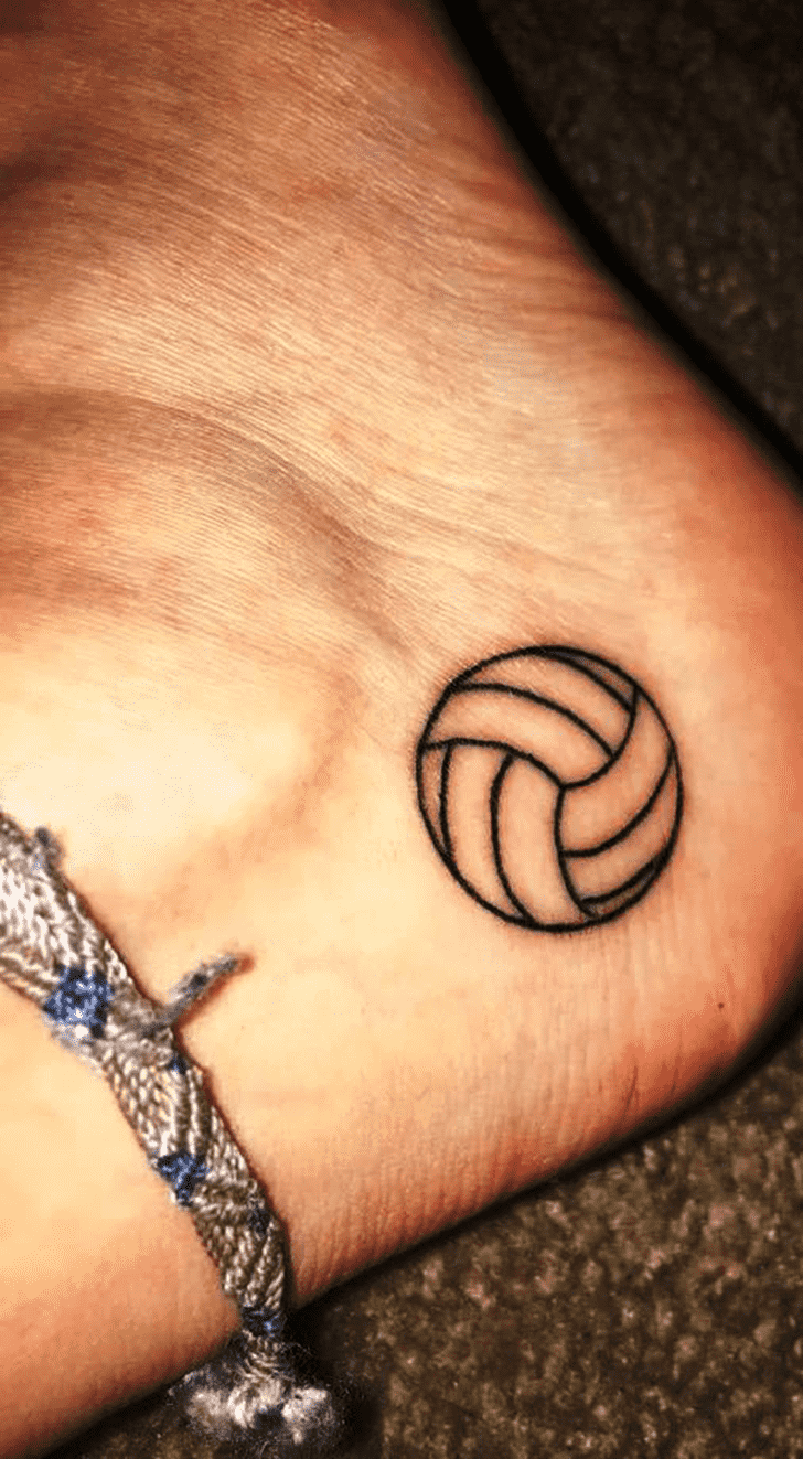 Volleyball Tattoo Photograph