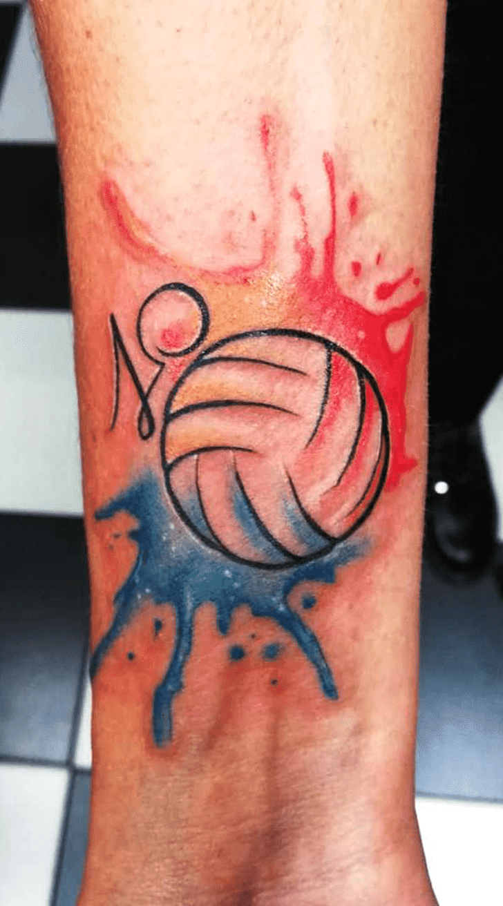 Volleyball Tattoo Photos