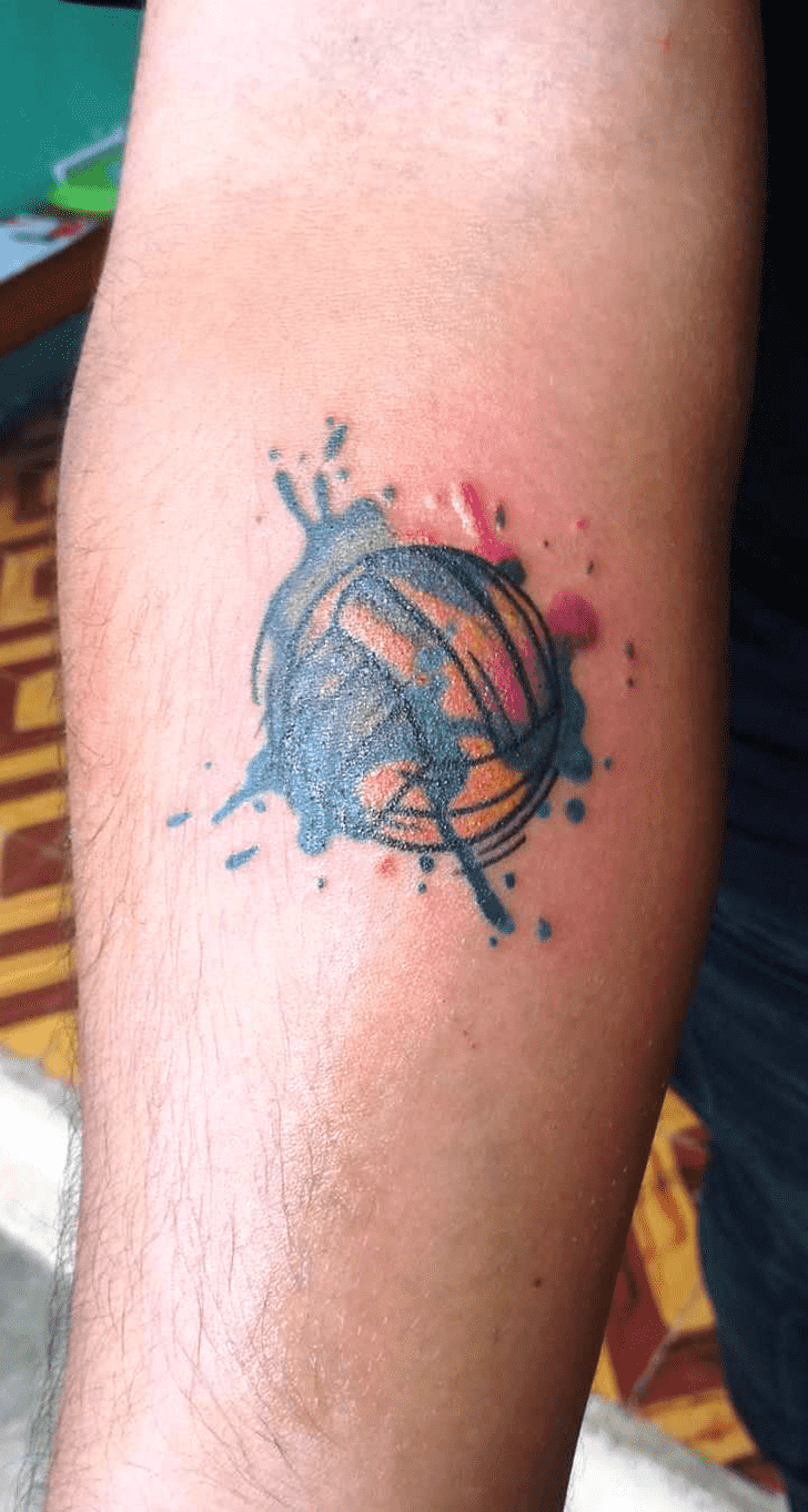 Volleyball Tattoo Snapshot