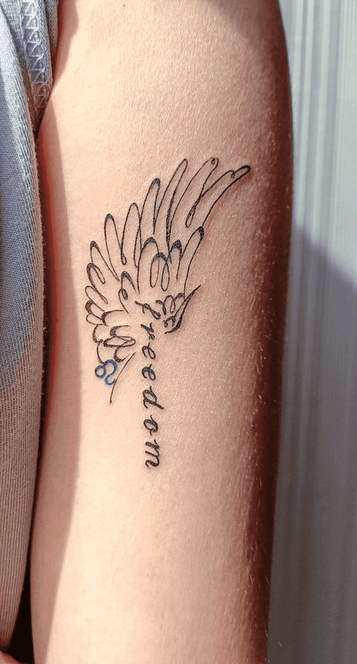 Wings Tattoo Photograph