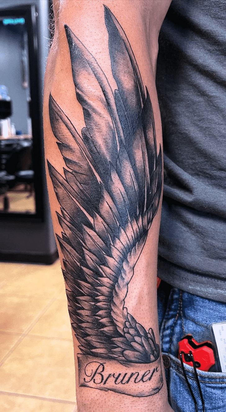 Wings Tattoo Snapshot