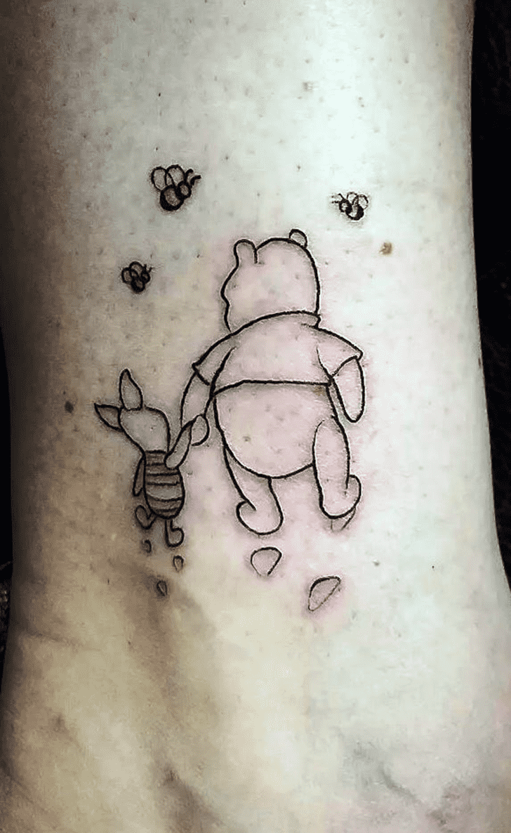 Winnie the Pooh Tattoo Design Image