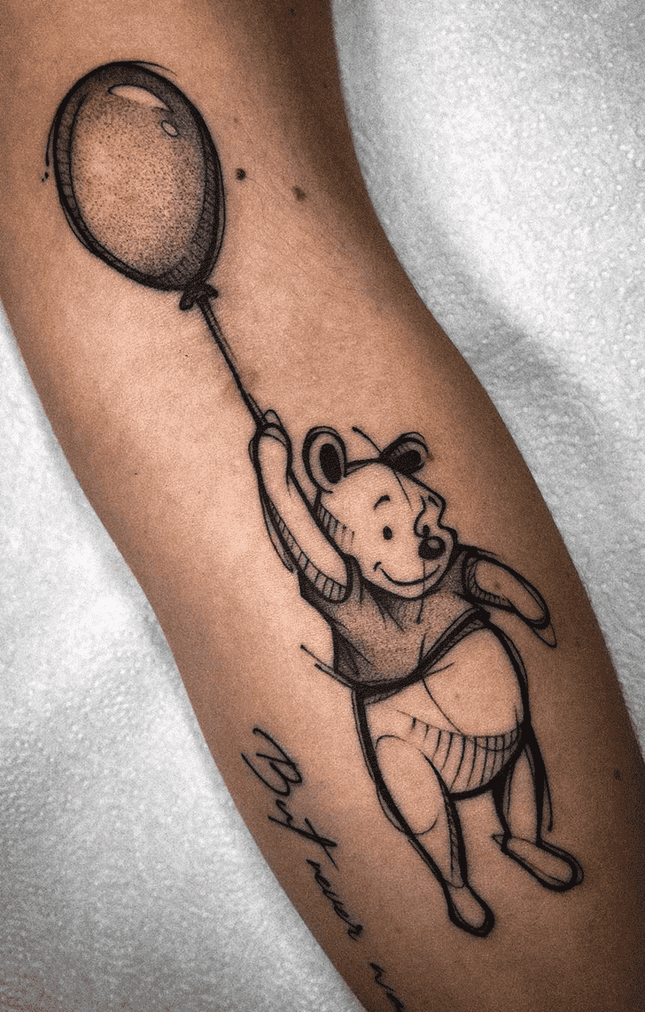 Winnie The Pooh Tattoo Design Image