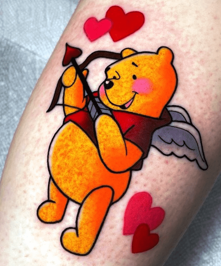 Winnie The Pooh Tattoo Figure