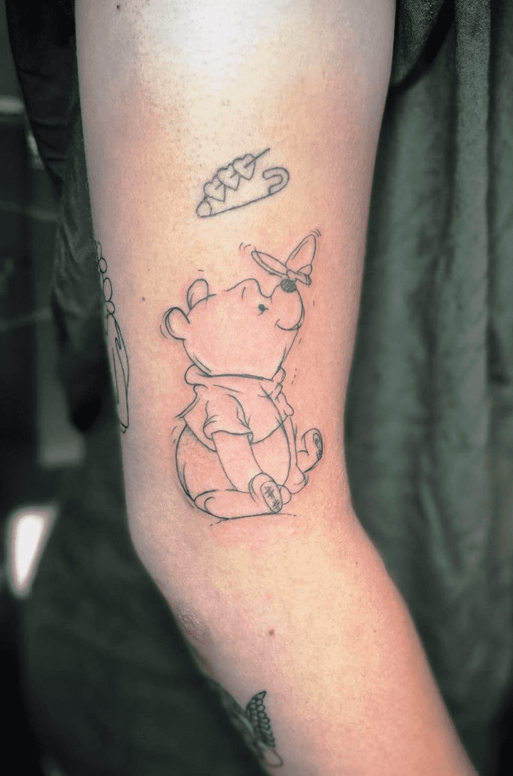 Winnie The Pooh Tattoo Portrait
