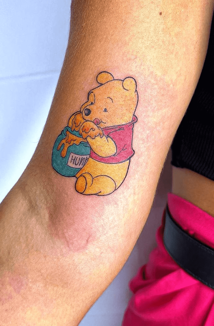 Winnie The Pooh Tattoo Shot