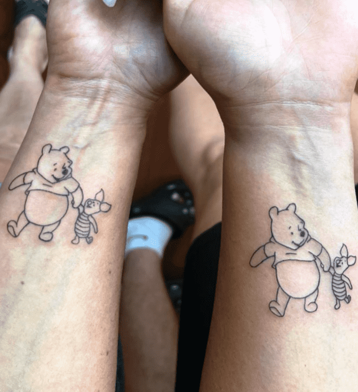 Winnie the Pooh Tattoo Design Image