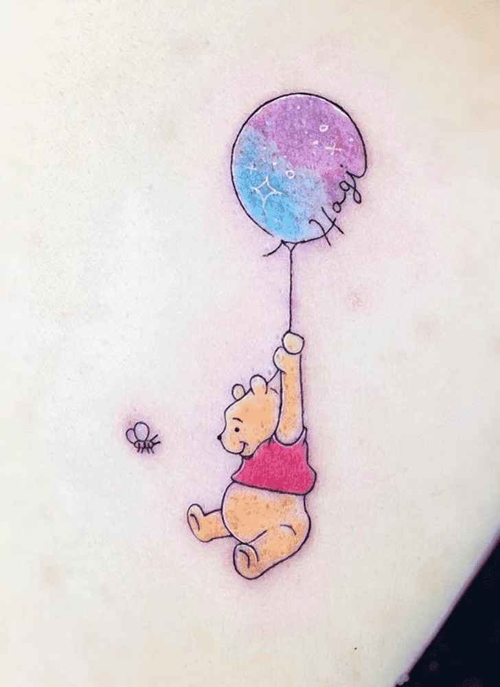 Winnie The Pooh Tattoo Design Image